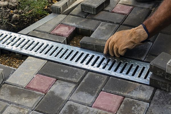 Cost of Patio Drain Installation in Stamford
