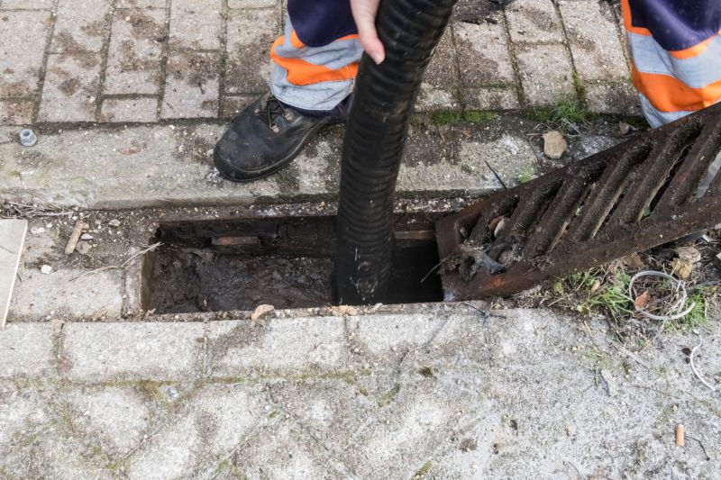Drainage system inspection and repair